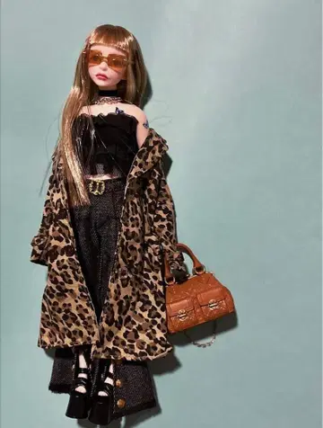 타카라 레오파드 무늬 코트 리카짱 체리짱 브라이스 제니짱