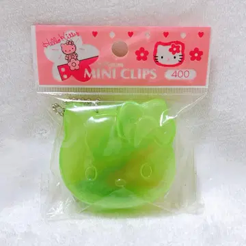 [ Sanrio 산리오 ] 헬로키티 카오하나 문구 클립 레어 단종