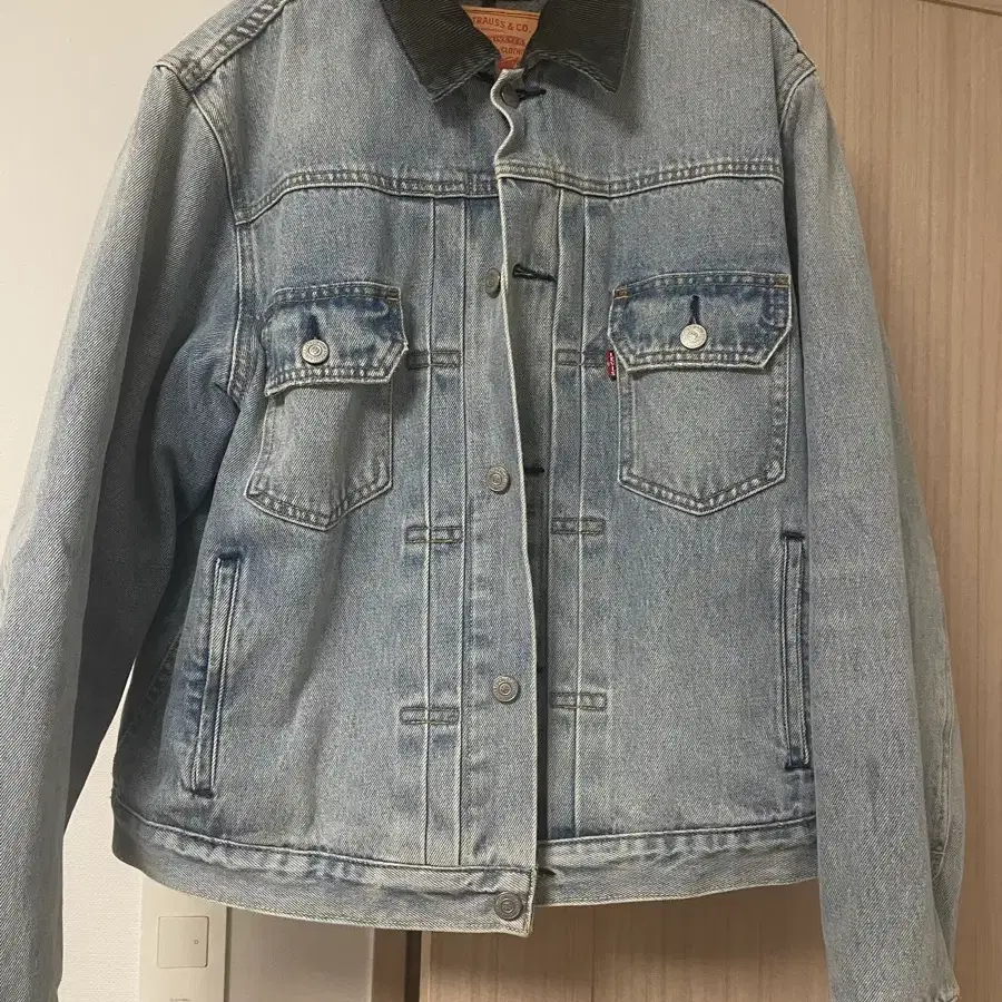 Stussy Levi's Crispy Rinse Trunker Jacket M | Bunjang Global