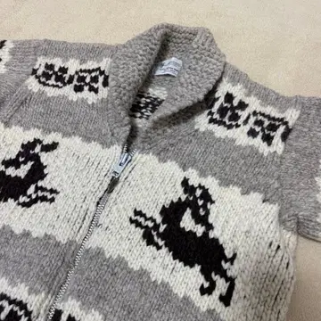 70s 80s Modeste Indian Genuine 카우친 스웨터