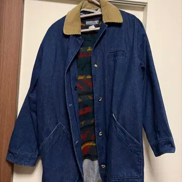 Lands' End 데님 블루 커버올 가격 인하 상담