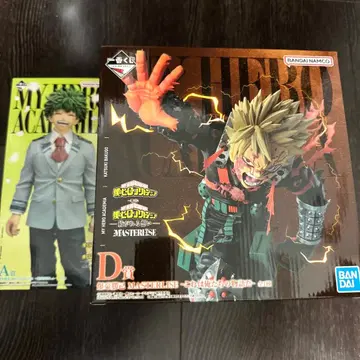 제일복권 나의 히어로 아카데미아 A상 D상 피규어 2점 세트