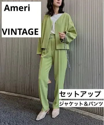 AMERI VINTAGE KNOT SLEEVE JACKET & PANTS
