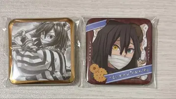 귀멸의 칼날 ufotable 다이닝 스퀘어 캔뱃지 이구로 오바나이