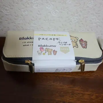 리락쿠마 슬림 펜 파우치 펜 케이스