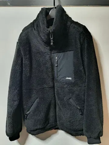 Jeep 지프 보아 플리스 자켓 블랙