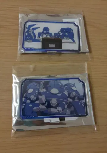 공각기동대 연출 아크릴 스탠드 타치코마 2장 세트