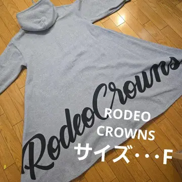 RODEO CROWNS 롱 원피스 후드 원피스 속기모 y2k