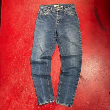 90s 거인 택 J.CREW 테이퍼드 데님 팬츠 블루 제이크루 W29