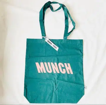 일상에 아트를! 뭉크 미술관 한정판 토트백 그린