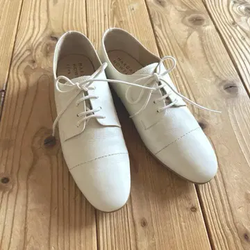 마가렛호웰 레이스업 슈즈 레이저 화이트