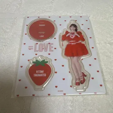 =LOVE 이코러브 타카마츠 히토미 아크릴 스탠드