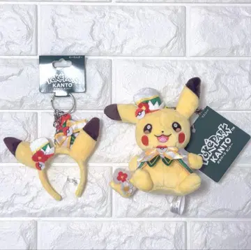 포케파크 머리띠 키링 마스코트 홀더 피카츄