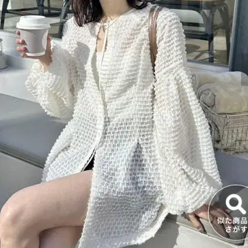 프린지 쉐이프 튜닉