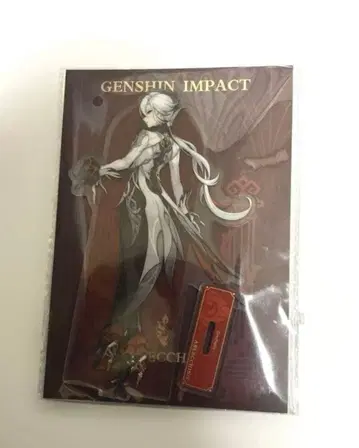 원신 공식 정품 아를레키노 집행관 아크릴 스탠드 폰타인 치치에