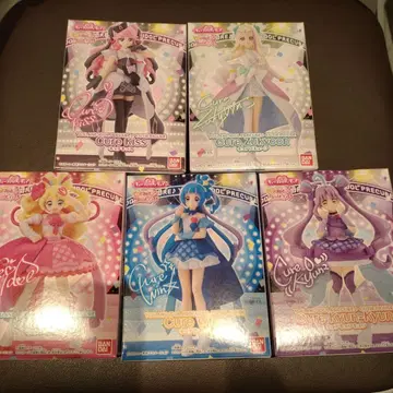 너와 아이돌 프리큐어 큐티 피규어 5종 세트