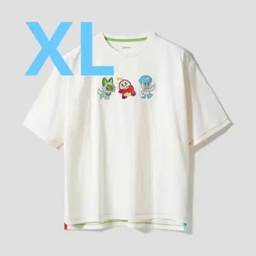 그라니프 XL 포켓몬 스칼렛 바이올렛 피카츄 티셔츠