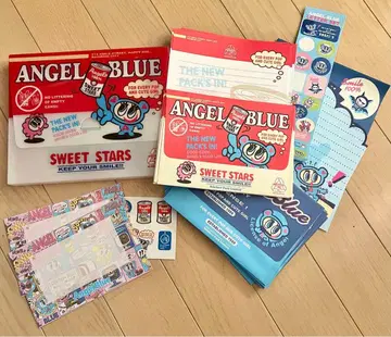 ANGEL BLUE 엔젤 블루 레터 세트 케이스 씰 포함