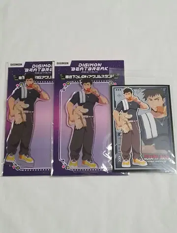 디지몬 비트 블레이크 세라피 나이토 아크릴 스탠드 특전 카드