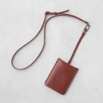 스타벅스 마이 커스터마이즈 저니 가죽 패스 케이스