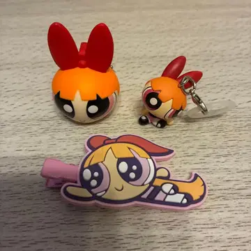 파워퍼프걸 가챠가챠 3종 세트