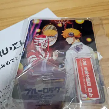 블루 록 PWC 아크릴 스탠드 치기리 & 쿠니가미 [ 한정품 ]