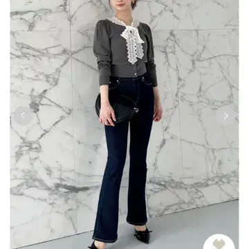 SNIDEL [ STYLEUPPANTS ] 하이웨스트 플레어