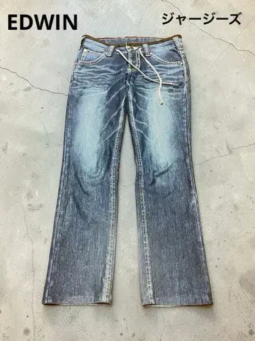 EDWIN 에드윈 [JERSEYS] 청바지 오니히게 다크 네이비