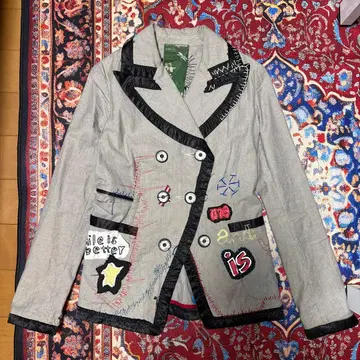 Desigual 패치워크 테일러드 자켓