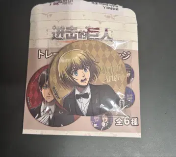 진격의 거인 아르민 배지 중국 한정판