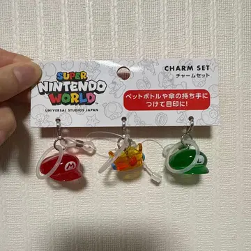 USJ 한정판 슈퍼 마리오 메지루시 참 닌텐도