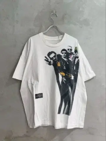 빈티지 1993 U2 락밴드 Zooropa 앨범 티셔츠