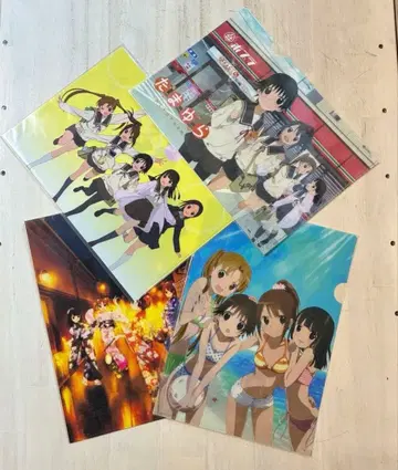 미사용품 타마유라 클리어 파일 묶음 판매