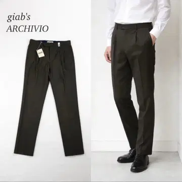 미사용 새상품 잽스 아르키비오 48 카키 슬랙스 정가 3.5만 남성용