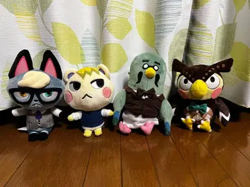 [초 레어] 모여봐요 동물의 숲 봉제 인형 잭 준 마스터 푸타