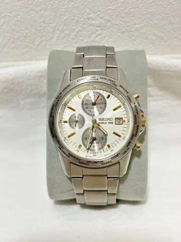 SEIKO 월드 타임 크로노그래프