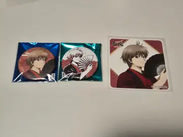 은혼 봄의 느긋한 여행 캔뱃지 밤 오키타