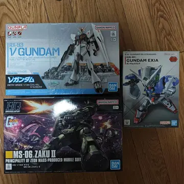 건담 프라모델 1/144 V 건담 건담 엑시아 자쿠 II