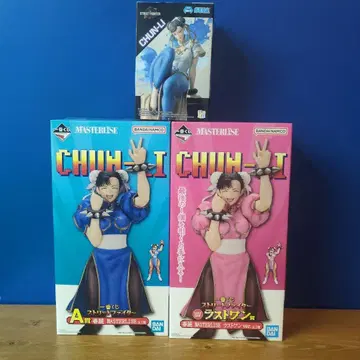 스트리트 파이터 춘리 3체 1번 복권 A상 라스트 원상 쵸코노세