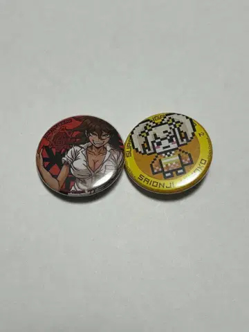 단간론파 가라오케의 철인 카라철 캔뱃지 카라캔 오와리 아카네