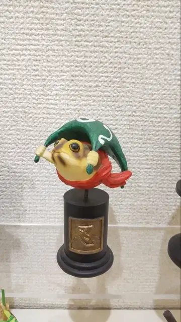 후쿠라가엘 보자기 당초 무늬 닌자 피규어