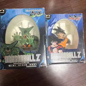드래곤볼 Z 미니 레진 피규어 세트 손오공 셀