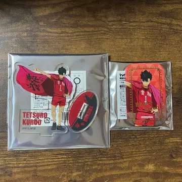 하이큐 쿠로오 테츠로 아크릴 스탠드 캔뱃지