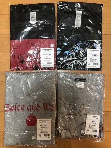 늑대와 향신료 후드티 T셔츠 4점