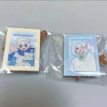 메메마을 젠코파스 전반 후반 아트 프레임 도쿄 타워 2점 세트