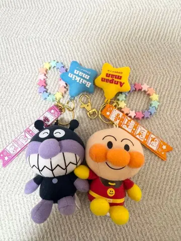 호빵맨 세균맨 키링 세트