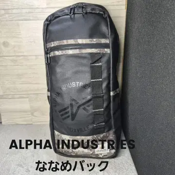 ALPHA INDUSTRIES 카모플라쥬 백팩