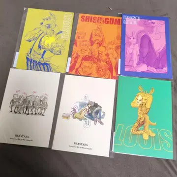 이타가키 파루전 비스타즈 BEASTARS B6 엽서 COLORFUL