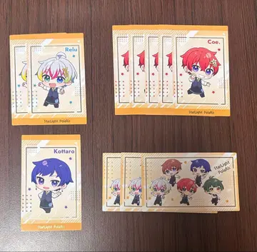 스타포라 Relu님/Coe님/콧타로님/전원 트레이딩 카드