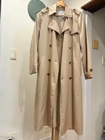 클리닝 완료 트렌치코트 몇 회 착용